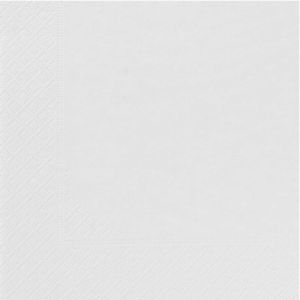 Serviette Cocktail 20 X 20 Blanc
